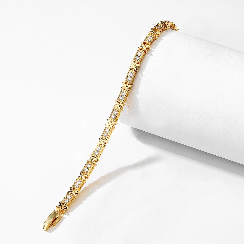 Bracelete Luxo Cravejado