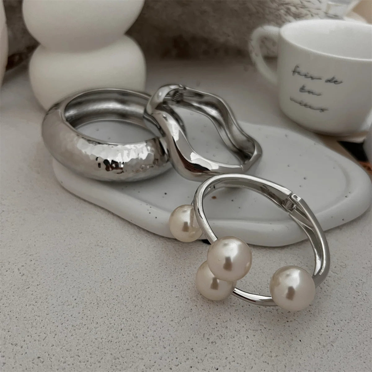 Bracelete Pérola Dupla