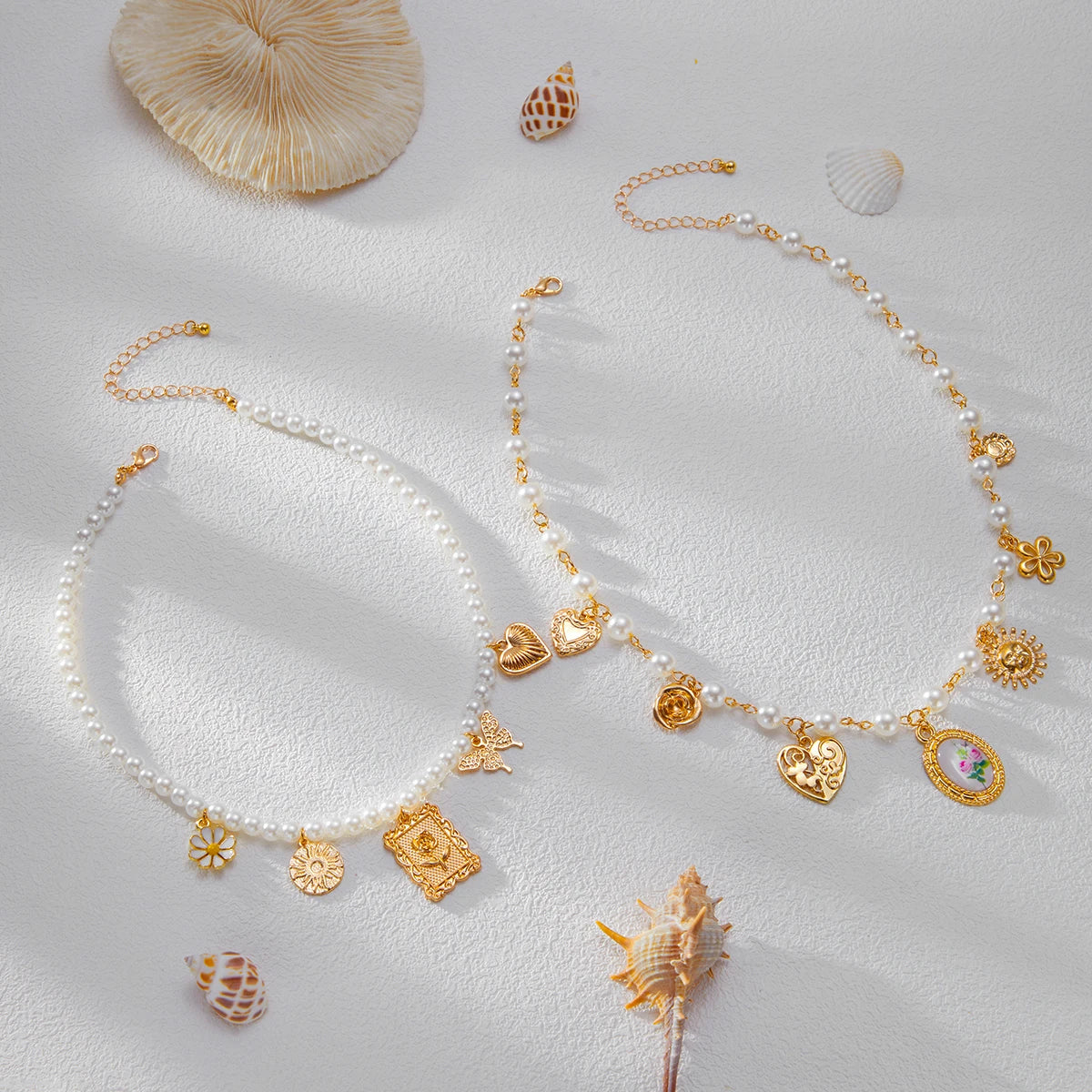 Colar Pérola Amuletos - Foto 4 | Semi Joia DUUE