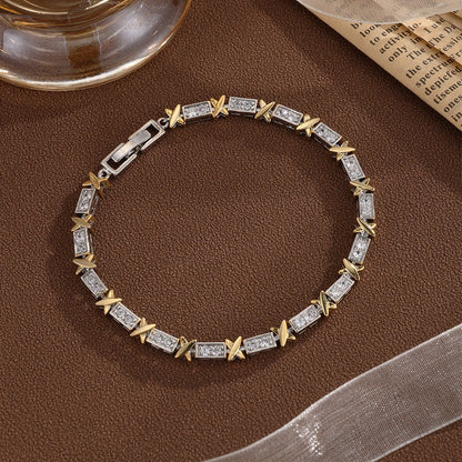 Bracelete Luxo Cravejado