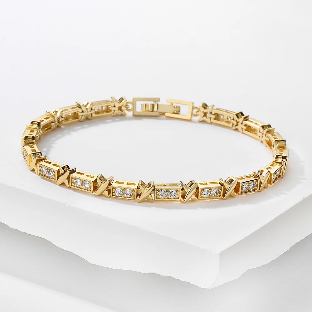 Bracelete Luxo Cravejado