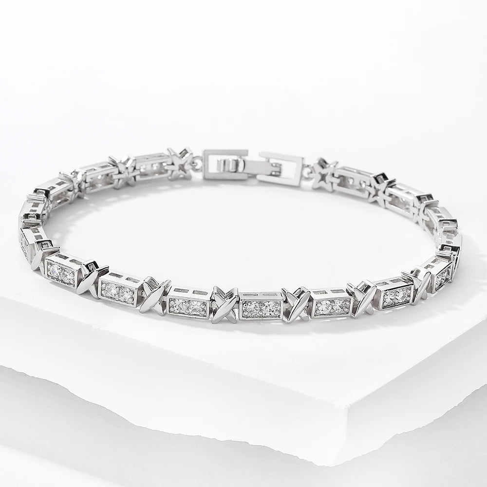 Bracelete Luxo Cravejado