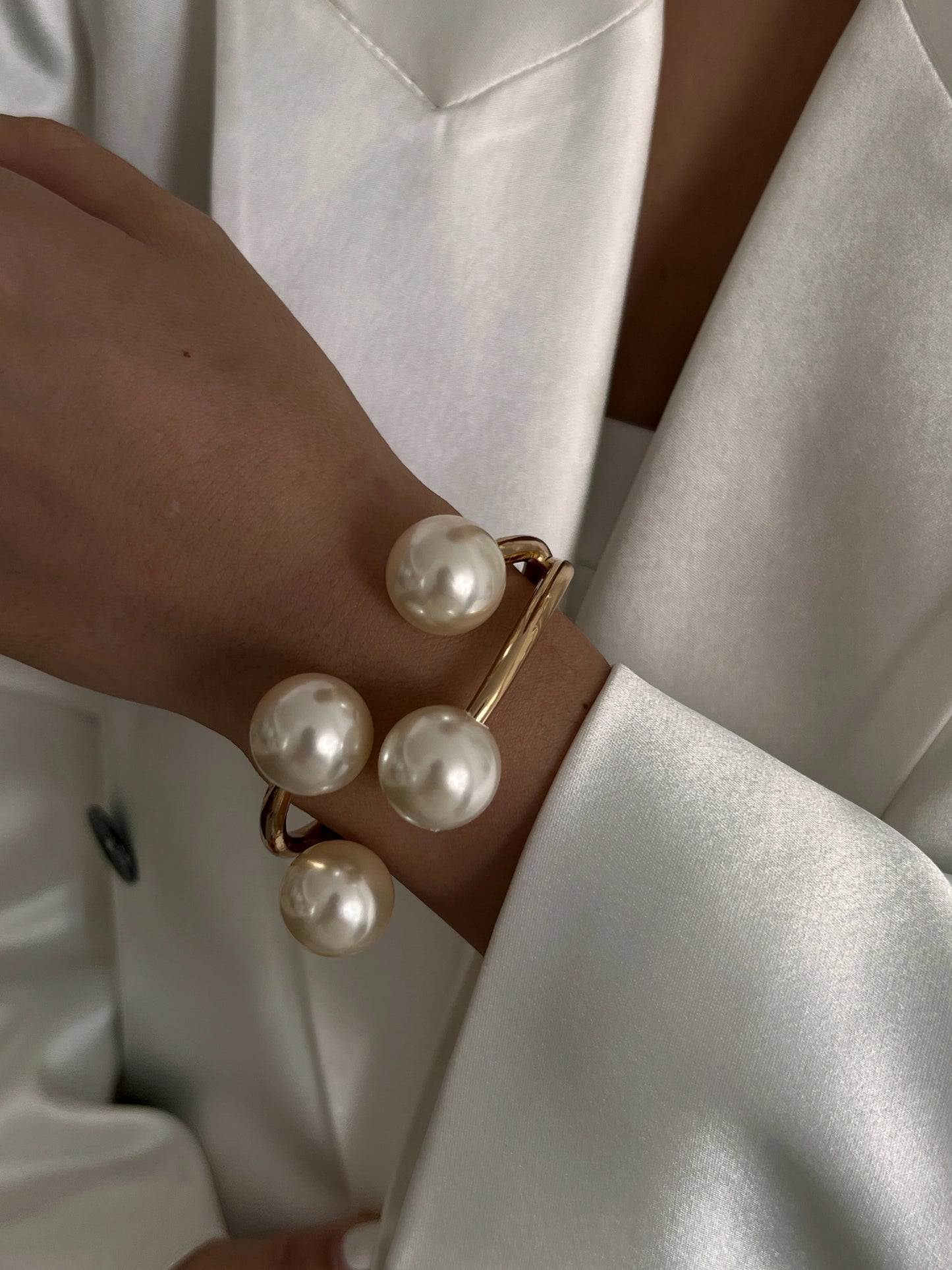 Bracelete Pérola Dupla