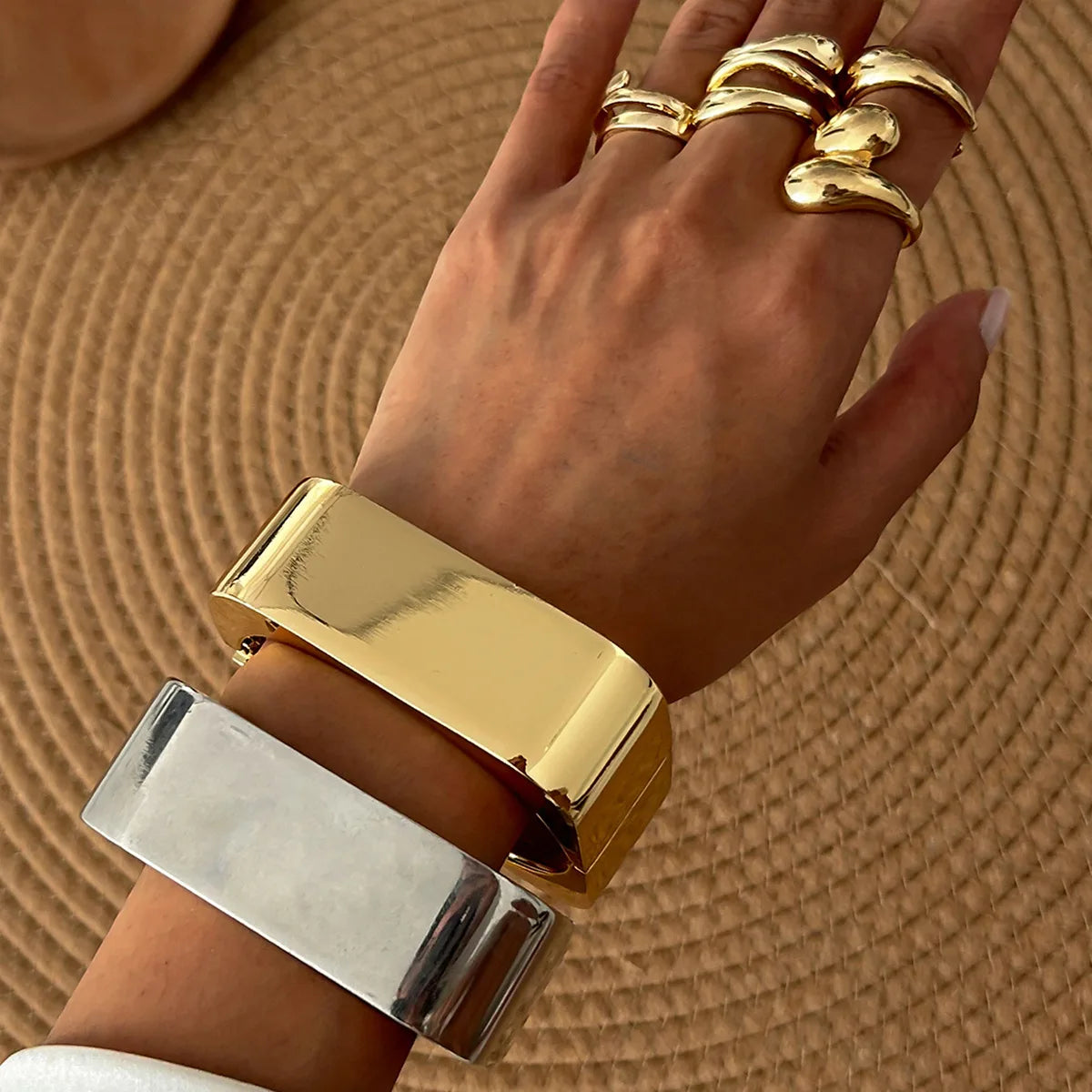 Bracelete Prisma Dourado