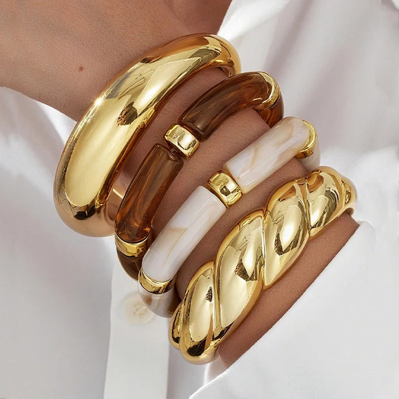 Braceletes Essenza | Semi Joia DUUE