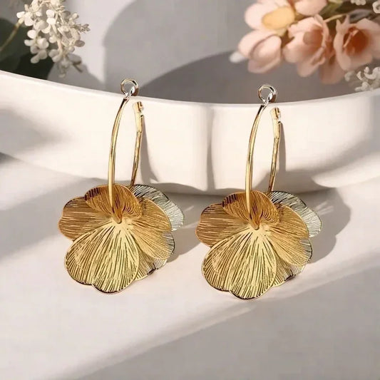Brinco Flora | Semi Joia DUUE