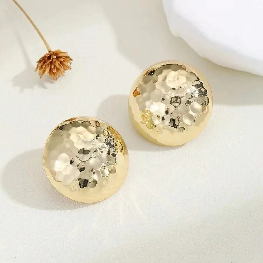 Brinco Martelado Botão Solar