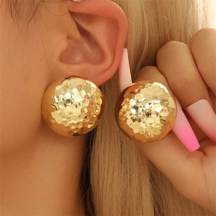 Brinco Martelado Botão Solar