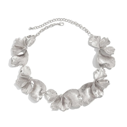 Colar Luxo Flor Orgânico