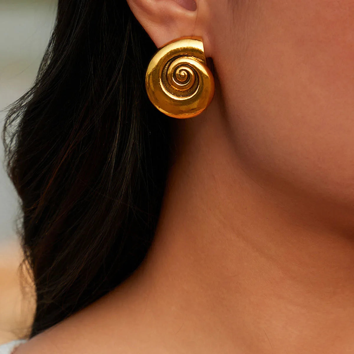 Conjunto Colar e Brinco Concha