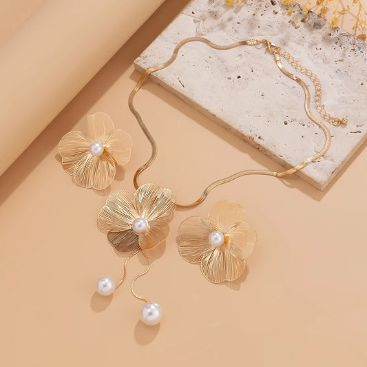 Conjunto Floral Pérola