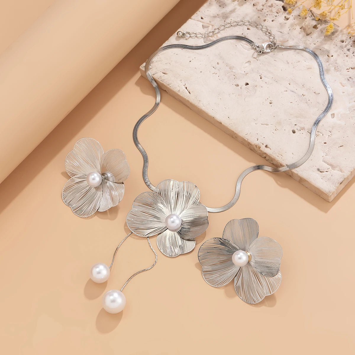Conjunto Floral Pérola