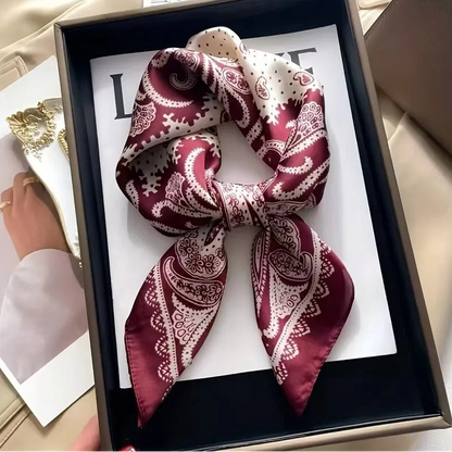 Lenço Bordeaux | Semi Joia DUUE