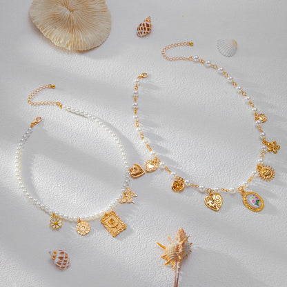 Colar Pérola Amuletos - Foto 4 | Semi Joia DUUE