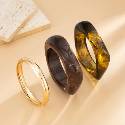 Trio de Bracelete Âmbar